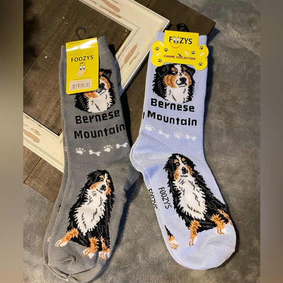 Bernese Mountain dog socks - Picture 1 of 3